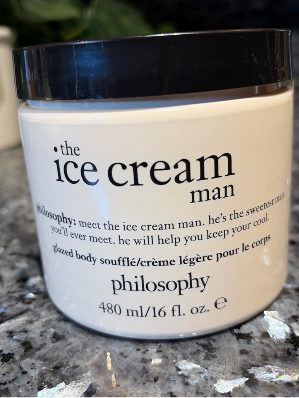 Philosophy The Ice Cream Man Glazed Body Souffle 16 Oz Rare Discontinued Read - Picture 5 of 9